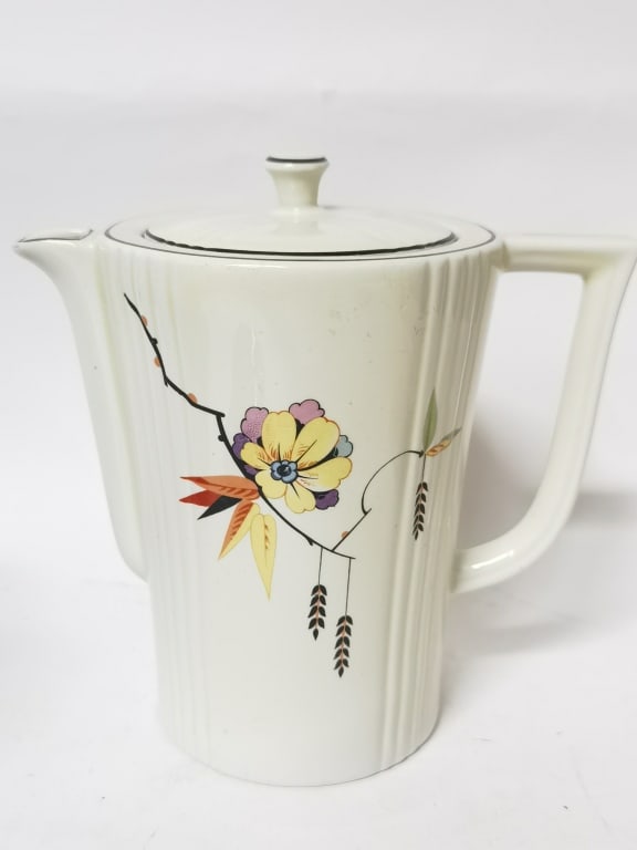 Vintage Forman Bros MCM Fuji Pattern Coffee Pot (1 of 5)