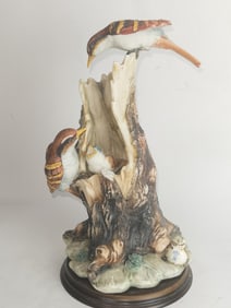 G. Armani Style Porcelain Bird Figurine