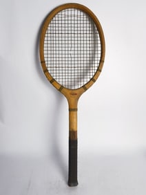 Vintage Simplex Wood Badminton Racquet