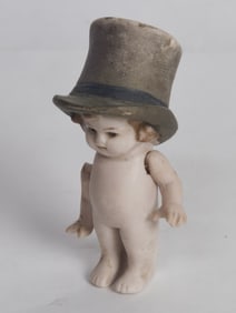 Antique Germany Small Bisque Miniature Doll