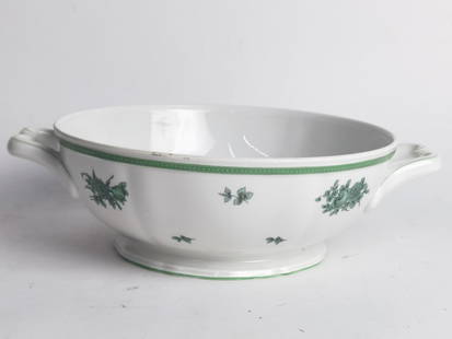 Rosenthal Germany Chippendale Porcelain Bowl: Rosenthal Germany Chippendale Porcelain Bowl, 3.25in by 11in