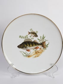 Vintage West Germany Bavaria Porcelain Fish Plate