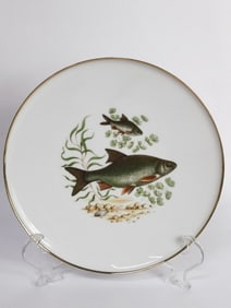 Vintage West Germany Bavaria Porcelain Fish Plate