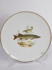 Vintage West Germany Bavaria Porcelain Fish Plate