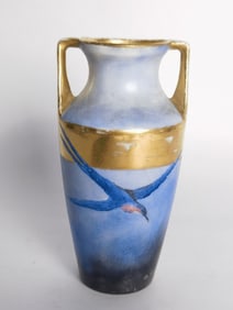 Antique CT Altwasser Porcelain Hand Painted Vase