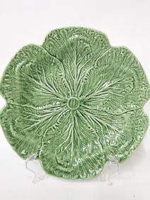 Vintage Bordallo Pinheiro Porcelain Cabbage Plate
