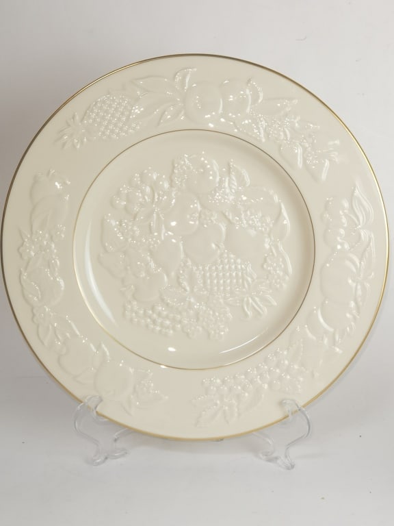 Lenox Porcelain Fruits of Life Platter: Lenox Porcelain Fruits of Life Platter, 13in