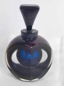 1991 Limited Ed. Correia Art Glass Iridescent Perf