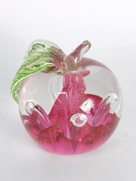Vintage Caithness Scotland "Windfall" Glass Paperw (1 of 6)