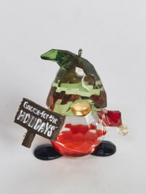 Vintage Ganz Crystal Gnome for the Holiday Figurin