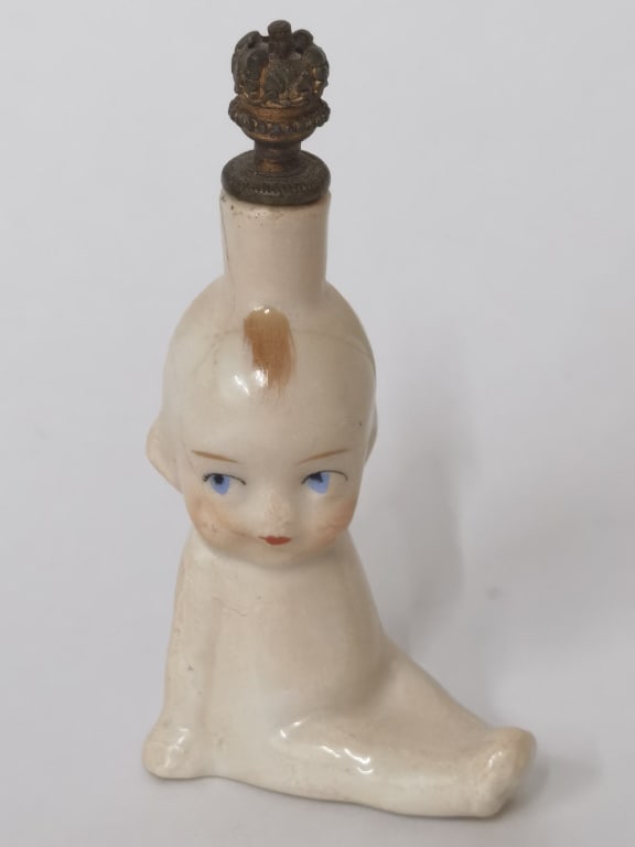 Vintage Germany Porcelain Baby Perfume Bottle (1 of 6)