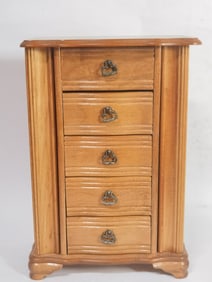 Vintage Wood Jewelry Box
