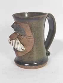 Vintage Robert Eakin Ceramic Ugly Face Mug