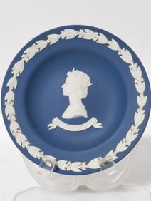Wedgwood Jasperware Dark Blue Dish