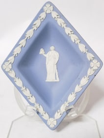 Wedgwood Jasperware Blue Diamond Dish