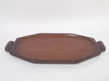 Vintage Art Deco Wood Tray