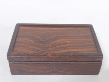 Vintage Rosewood Jewelry Box