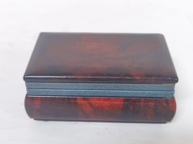 Vintage Italian Alabaster Jewelry Box