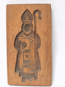 Wood Carved Gingerbread Mold