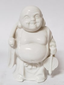 Japanese Porcelain Buddha Figurine