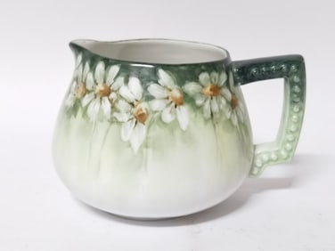 Vintage I. Anderson Porcelain Floral Creamer
