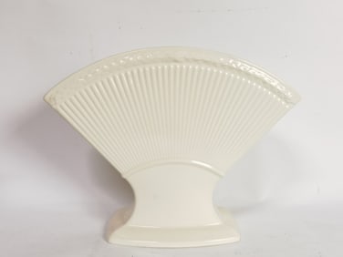 Vintage Wedgwood Porcelain Fan Shape Napkin Holder