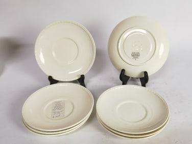 (8) Vintage Wedgwood Colonial Porcelain Plates