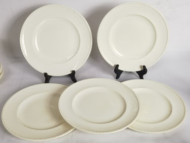 (5) Vintage Wedgwood Colonial Porcelain Plates