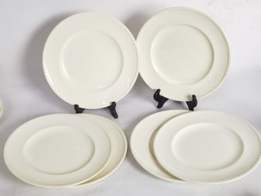 (6) Vintage Wedgwood Colonial Porcelain Plates