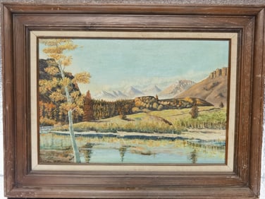 Vintage "Richard Blair" Landscape Oil Painting