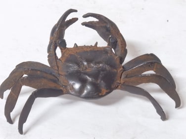 Vintage Japanese Metal Crab