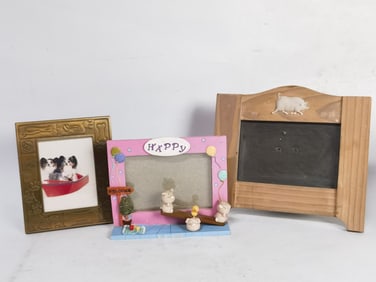 Group of Three Vintage Photo Frames