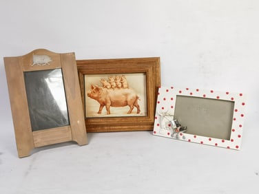 Group of Three Vintage Photo Frames