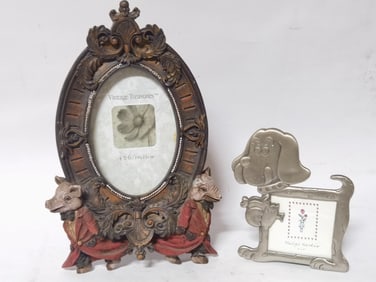 (2) Vintage Photo Frames