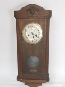 Vintage German Pendulum Wall Clock