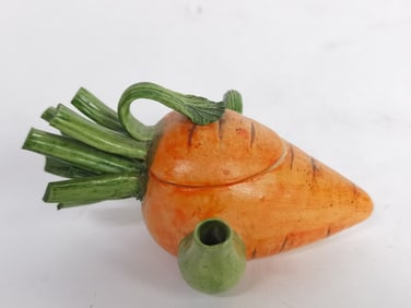 Vintage Khien Ceramic Carrot Teapot