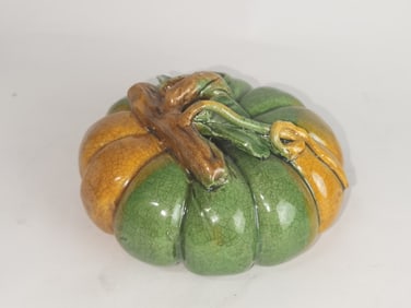 Vintage Porcelain Pumpkin Table Decor