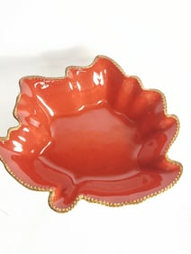 Temptations by Tara Porcelain Leaf Bowl