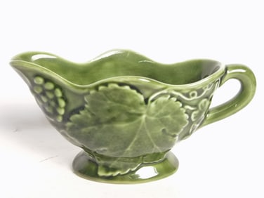 Vintage Olfaire Portugal Porcelain Embossed GravyB