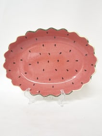 Linens N' Things Porcelain Watermelon Bowl