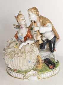 Vintage Unterweissbach Germany Porcelain Figurine