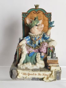 Vintage The San Francisco King Pig Music Box