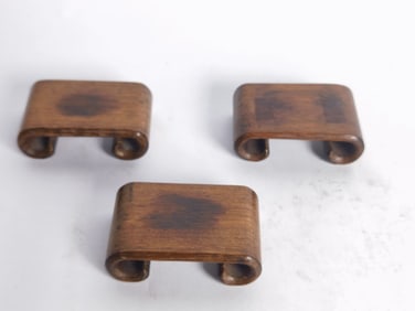 (3) Chinese Wood Carved Stands