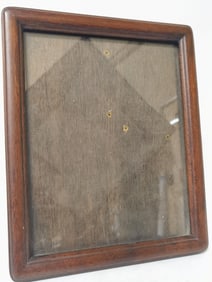 Vintage Chinese Hongmu Carved Photo Frame