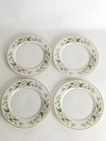 (4) Vintage Royal Jackson Porcelain Arlington Plat