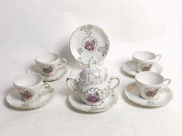 Vintage Japanese Procelain Tea Cup Set