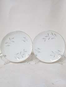 Pr. of Fein Bayreuth Bavaria Porcelain Plates