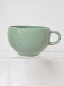 CostPlus Portugal Green Porcelain Cup