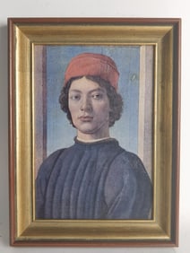 Vintage Print of "Portrait of a Young Man"