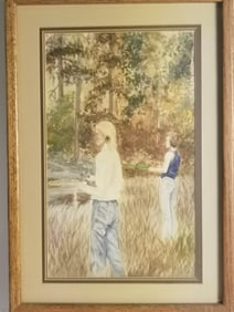 Watercolor Figural Painting